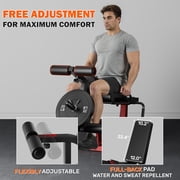 3 In 1 Leg Extension and Curl Machine, 440LBS Adjustable Leg Curl Machine for Home Gym, Seated Leg Extenn and Lying Curl Machine for Lower Body Workouts