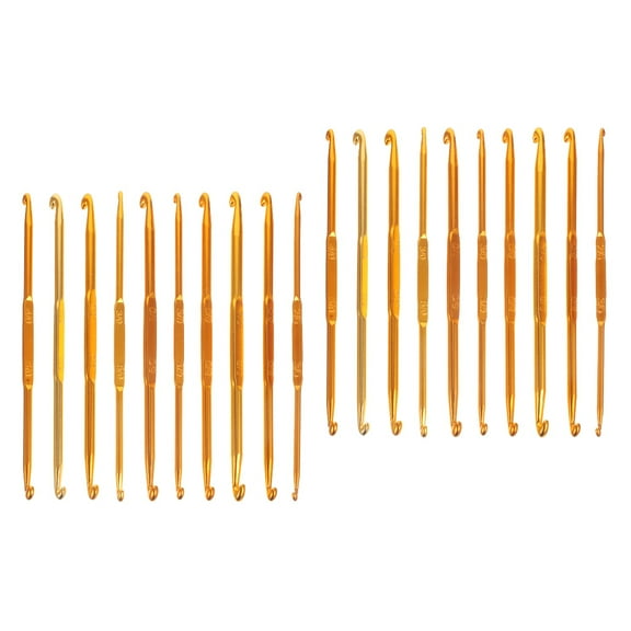 FRCOLOR 20 Pcs Crochet Hooks for Sweater Sewing Needles Knitting Needles DIY Crochet Hooks
