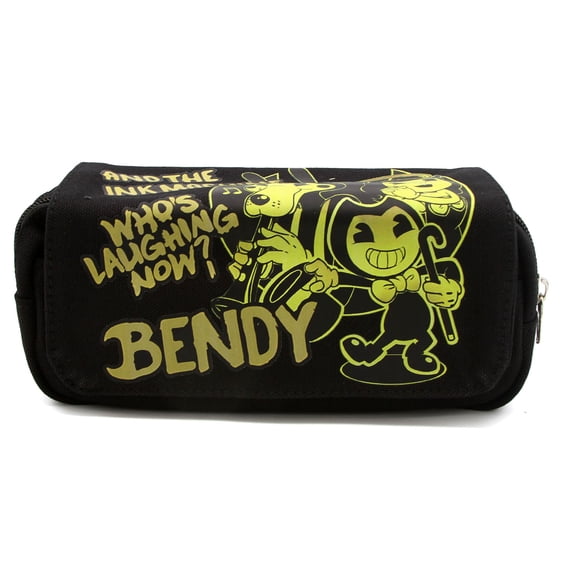 Who's Laughing Now - Bendy and the Ink Machine 7x4" Clutch Pencil Bag