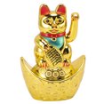 thumbnail image 4 of Lucky Cat Decor,5.5 Inch Waving Lucky Waving Lucky Cat Waving Cat Solid Performance, 4 of 14