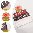 thumbnail image 2 of Coofit Thanksgiving Wood Sign Fashion Letter Decorative Centerpiece Sign Harvest Sign, 2 of 10