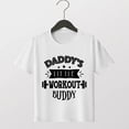 thumbnail image 2 of Caqnni 2-3 Years Boys Girls T Shirt Oversized Boys Girls Short Sleeved T Shirt Fathers Day Casual And Versatile Top,A66-H, 2 of 4