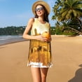 thumbnail image 3 of Disketp Western Cowboy Ranch para Vestido sin Mangas para Mujeres, Vestidos de Verano para Mujeres, Casual y Holgado para la Playa, 3 of 7