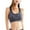 Gray, variant on FRSASU Plus size Bras Clearanc Women's Sling Back Cross Bra Yoga Running Fitness Underwear Bras Navy 8(L)