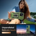 thumbnail image 6 of for iPhone 13 Pro Max Case with Screen Protector,Sliding Camera Cover,-Grade Cover with  Stand Phone Case 6.7" Olive Green, 6 of 12