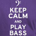 thumbnail image 3 of CafePress - Keep Calm And Play Bass Dark T Shirt - Men's Classic Graphic Cotton T-Shirt, 3 of 4