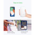 thumbnail image 3 of SOICARE Car Diffuser, USB Plug-in Handy Small Car Essential Oil Diffuser, Cute Portable Diffusers for Essential Oils Mini Ultrasonic Humidifier with Built-in USB Cord for Small Space - White, 3 of 7