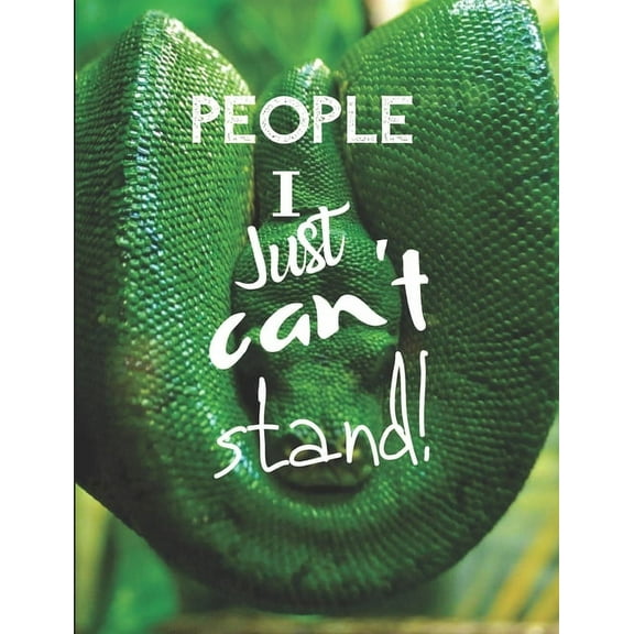 People I Just Can't Stand - Let It All Out: Anger management - Expressive Therapies - Overcoming Emotions That Destroy (Paperback)