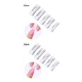 thumbnail image 3 of relayinert 20/100pcs Fingernails False Nails Artificial Transparent Full Cover 20pcs&clear 2Set, 3 of 6
