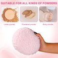 thumbnail image 3 of Estbridg Body Powder Applicator  Oversize Powder Puff  Powder Puff for Body Powder  Extra Large Body Powder Puff  Loose Powder Puffs  Oversize Dust Puffs for Women Makeup (6” x 3”), 3 of 7