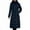 Black-01, variant on Women's Thickened Long Down Jacket Winter Down Coat Hooded Puffer Jacket Maxi Length Parka Coats