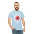 thumbnail image 5 of Rose Asymmetrical Unisex Heavy Cotton Tee, 5 of 12