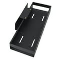 thumbnail image 1 of M Buder Organizador de Gabinetes Extraíble de Acero al Carbono Cajón Deslizante Estante de Almacenamiento Despensa Bajo Fregadero para Cocina Baño Color Negro Talla CH (36 cm / 14.1 inches), 1 of 9