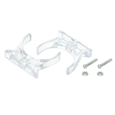 

Uxcell Plastic Water Tank Mounting Bracket Holder C-Shape Support Clamp Clear Dia 50mm Pack of 2