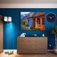 thumbnail image 3 of Reloj de Pared jomparis 12" Cuarzo Silencioso Azul Marino, 3 of 6