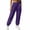 Purple, variant on Women's Cargo Joggers Baggy Athletic Sport Track Sweatpants High Waisted Loose Jogging Pants with Pockets Purple XL