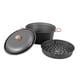 thumbnail image 4 of Utensilios de cocina para acampar, ollas portátiles para exteriores, sartenes, vaporeras para senderismo, parrillas, mochileros, viajes y supervivenci, 4 of 9