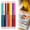 B, variant on Fluorescent Professional Coloring Pencil,Erasable Colored Pencils,Double-Ended Erasable Pencils Pre-Sharpened Art Pencils for Drawing Checking Map Coloring Tests Grading(6Pcs)