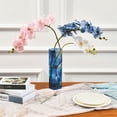 thumbnail image 3 of Blue Bubbles Flower Vase Decorative Vases for Flowers Home Decor for Centerpieces Entryway Shelf Living Room, 3 of 5