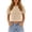 Beige -CW84, variant on Dwellite Workout Crop Tops Oversized Tshirts for Women Drop Shoulder Crewneck Short Sleeve Shirts 2026 Wine M