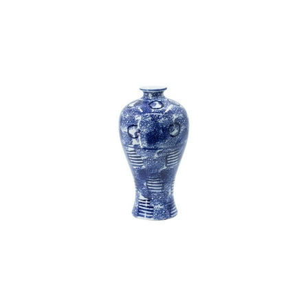 Vase - Blue & White Porcelain Decor - Traditional Home Accent