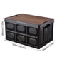thumbnail image 2 of Caja de almacenamiento de picnic para acampar al aire libre Caja de almacenamiento de respaldo de coche plegable, 2 of 8