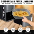 thumbnail image 4 of Doublures en Silicone pour Friteuse à Air Chaud Ninja Double Empilage 7.6L SL300UK et SL201 8QT : Accessoires Ninja Double Empilage, Conteneurs Double Empilage, Doublures en Silicone pour SL300UK, SL201 par FryEasy, 4 of 5