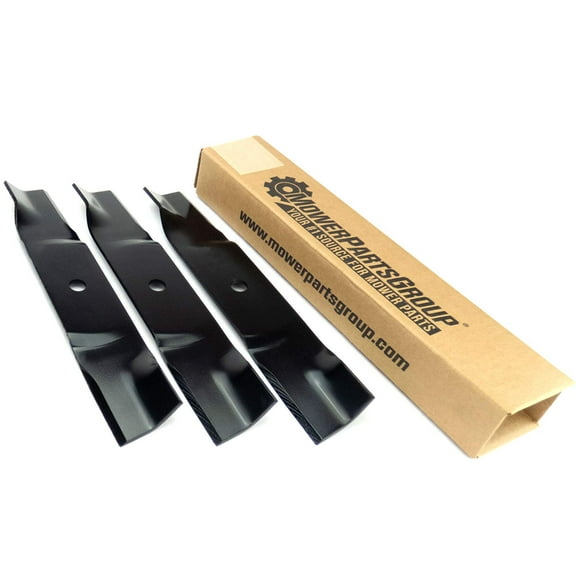 (3) Mower Blades Compatible With Cub Cadet 48" GTX 2100 GT 2100 02005017