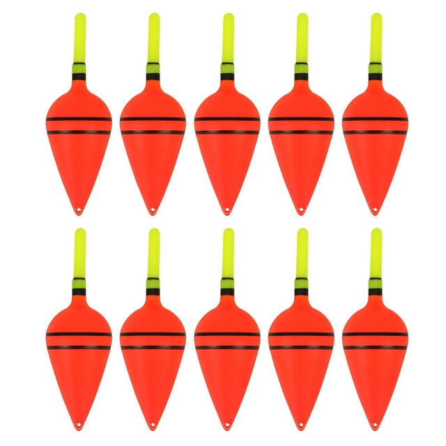 10 Pcs Flotteur de Pêche Électronique pour Pêche sur Rocher Pêche en Mer