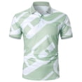 thumbnail image 1 of Gibobby Playera Tipo Polo Hombre Polo de Manga Corta para Hombre, Ajuste clásico, de algodón Suave(Verde,XG), 1 of 5