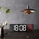 thumbnail image 1 of Reloj Despertador Digital, Espejo LED Digital Reloj Despertador Electrónico Montado En La Pared Pantalla Grande Con Fecha De Temperatura De Alarma Para El Dormitorio De La, 1 of 7