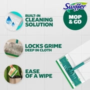 Swiffer Sweep + Mop, Wet Pads Refill, Floor Cleaner, Cleaning Cloths, Lavender, 24 Count