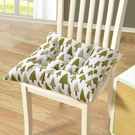 

CHMORA New Printing Plain Seat Pad Dining Room Garden Kitchen Chair Cushions Tie On