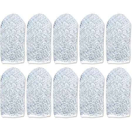 10pcs Mobile Game Finger Sleeve  Mobile Gaming Controller Finger Sleeve Non Slip Sweatproof Breathable Touching Screen Finger Cover for Playing Games