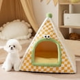 thumbnail image 4 of Lit d'Hiver Isolé pour Animaux de Compagnie, Design de Tente Chaud et Confortable, Adapté pour une Utilisation Intérieure et Extérieure, Abri pour Animaux avec TPR Durable, 4 of 6