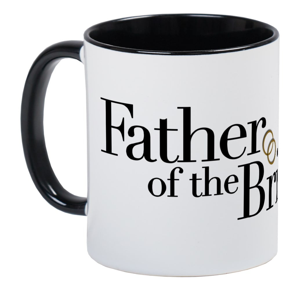 father of the bride coffee mug