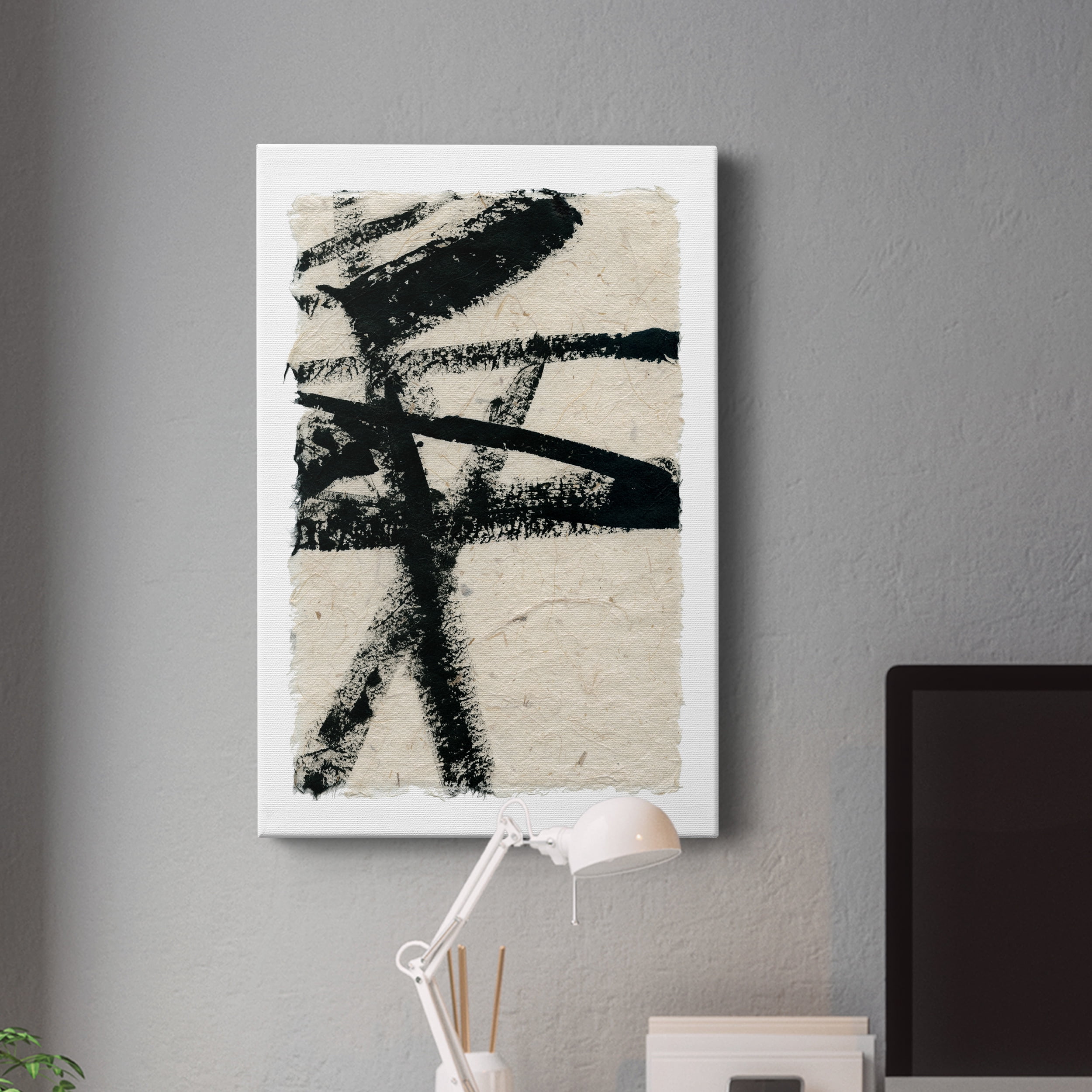 Lines Crossed III Premium Gallery Wrapped Canvas - Ready to Hang - 18 x 27