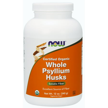 NOW Supplements, Organic Whole Psyllium Husks,