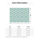 thumbnail image 5 of Fotbe White Geese and Flower Manta de Franela con Estampado, Manta Ultrasuave para Cama, Sofá, Auto, Hipoalergénica y Antibolitas-40"x30", 5 of 6