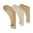 thumbnail image 6 of American Pro Decor 5APD10572 Medium Plain Bracket Wood Corbel, 6 of 6