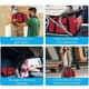 thumbnail image 5 of Bolsa de gimnasia de viaje de 14 pulgadas, bolso deportivo con correa para el hombro, almacenamiento impermeable para zapatos, ropa y artículos esenciales para el gimnasio, bolso de fitness de 14 pulg, 5 of 6