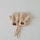 thumbnail image 1 of Guantes gruesos con forro polar para niños de otoño e invierno, bufanda, traje cálido con bordado de oso polar para bebé, 1 of 6