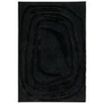thumbnail image 2 of SAFAVIEH Hi-Lo Seamus Solid Shag Area Rug, Black, 9' x 9' Round, 2 of 5