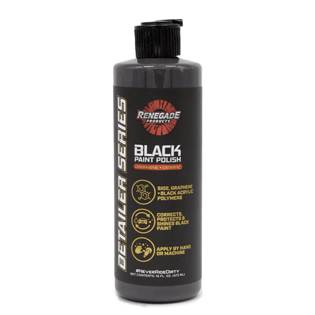 Renegade Products Graphene   Ceramic Black Paint Polish with Sio2