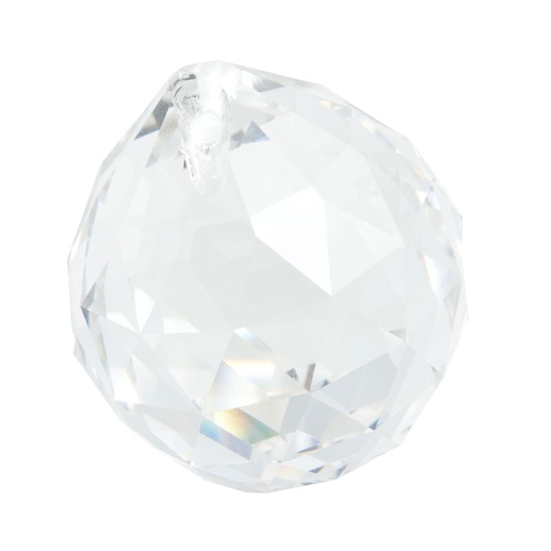 5 Clear Crystal Chandelier Lamp Ball Prism Suncatcher Pendant Wedding Decor 20mm 