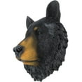 Black Bear Face Mini Bust Wall Hanging