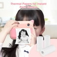thumbnail image 2 of Mistaha Thermal Paper Roll 57*30mm Printing Paper for Label Printer Kids Instant Camera Refill Print, 2 of 5