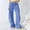 Blue, variant on Soyumi Casual Pants for Women, Wide Leg Baggy High Waisted Jeans Loose Boyfriend Vintage Y2K Streetwear Denim Pants with Pockets Stretch Trousers Everyday Comfort Fit Women Bottoms Black