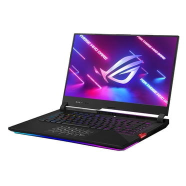 ASUS ROG Strix Scar 15 (2021) Gaming Laptop, 15.6” 300Hz IPS FHD, NVIDIA GeForce RTX 3080, AMD Ryzen 9 5900HX, 32GB DDR4, 1TB SSD, Opti-Mechanical Per-Key RGB Keyboard, Windows 10 Home, G533QS-DS98