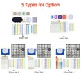 thumbnail image 2 of 37pcs Mandala Dotting Tools Set with Stencils Palette Paint Brush Ball Stylus Pens for Painting Rocks Nails Canvas Coloring Art Drawing, 2 of 7